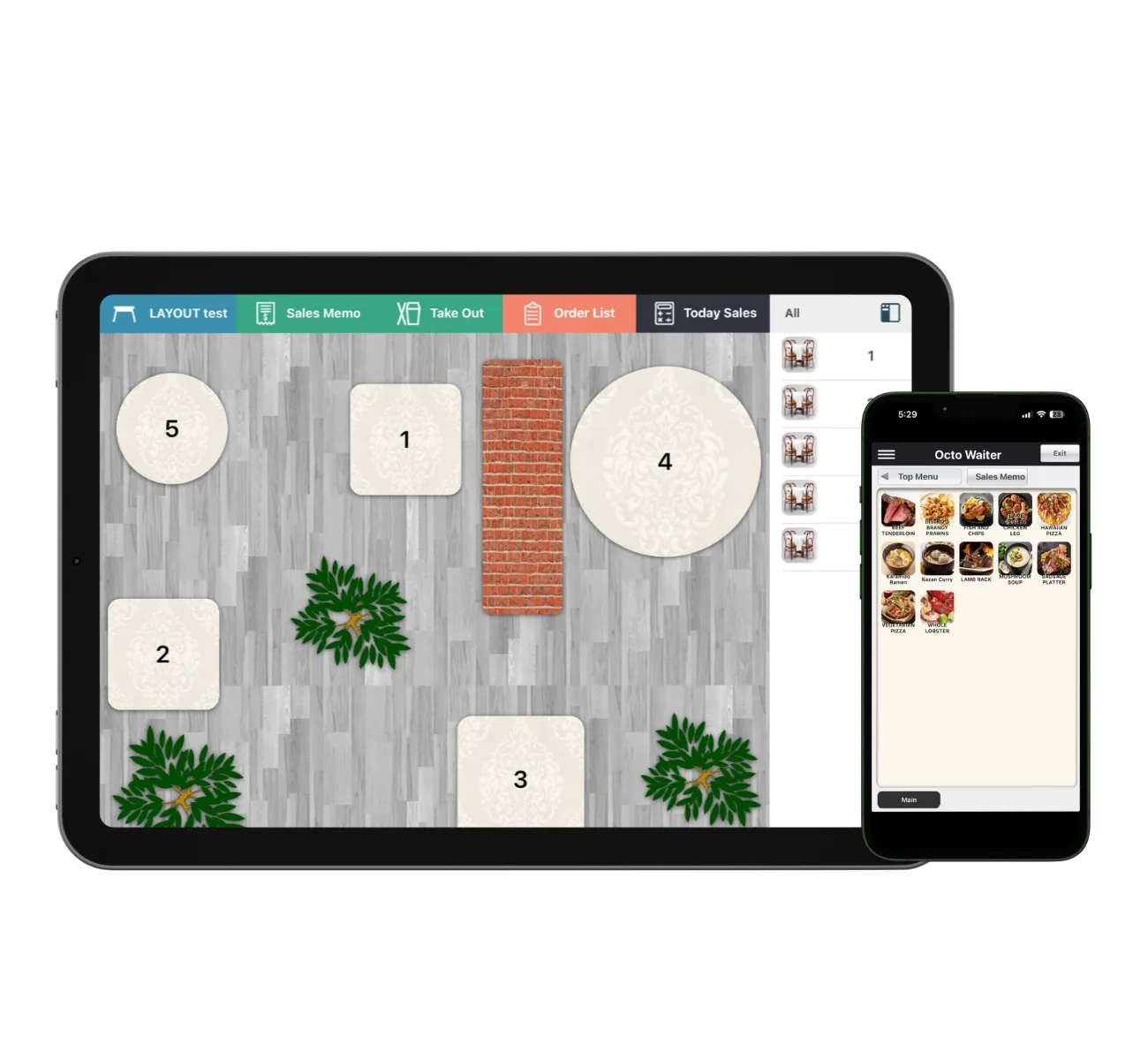 octowaiter product screenshot